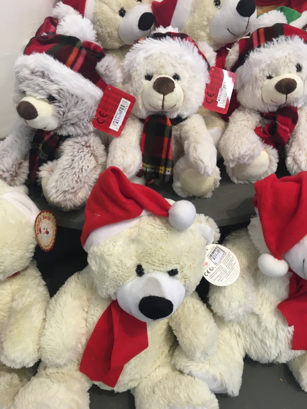 small christmas teddies