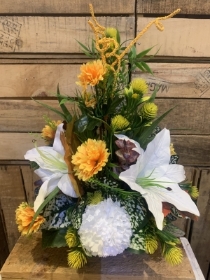 Grave Vase Arrangement