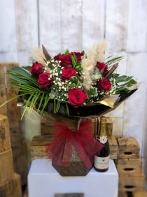 Superior Dozen Red Rose Floral Box