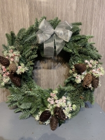 Snow Cone Fresh Spruce Wreath