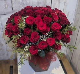 100 Red Roses